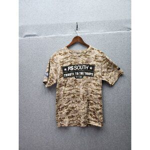 Fox Sports South+ Atlanta Braves Tribute To The Troops T-Shirt M